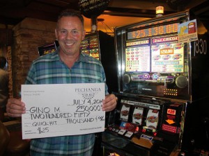 Big Winner Gino Mangino at Pechanga Quick Hit Slots