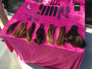 Hair Donations at Fox 11_sm