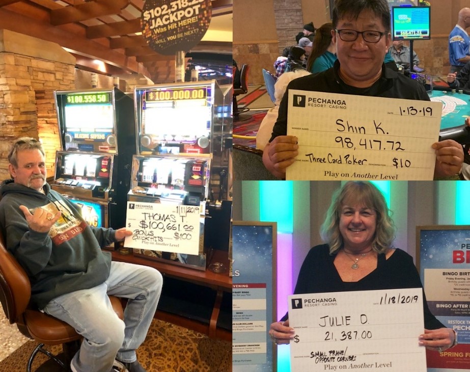 Pechanga Rewards Three Featured Jackpot Winners With More Than 220 000 Newsroom